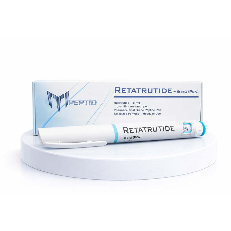 Retatrutide - 6MG/2ML | Метаболитни пептиди Retatrutide - 6MG/2ML | Разфасовка: 6 mg, Основна цел: Интензивна редукция на мазнини, Вторична цел: Метаболитен баланс и гликемичен контрол