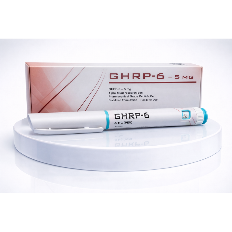 GHRP-6 | Разфасовка: 10 mg, Основна цел: Повишаване на GH и апетита, Вторична цел: Подобряване на възстановяването