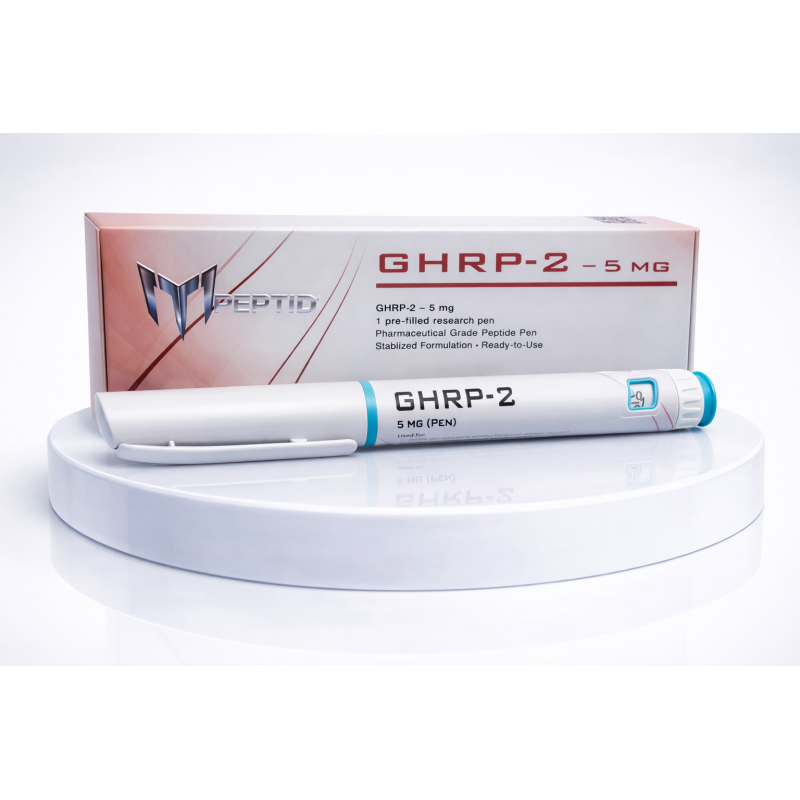 GHRP-2 | Разфасовка: 15 mg, Основна цел: Стимулиране на растежния хормон, Вторична цел: Повишаване на енергия и издръжливост