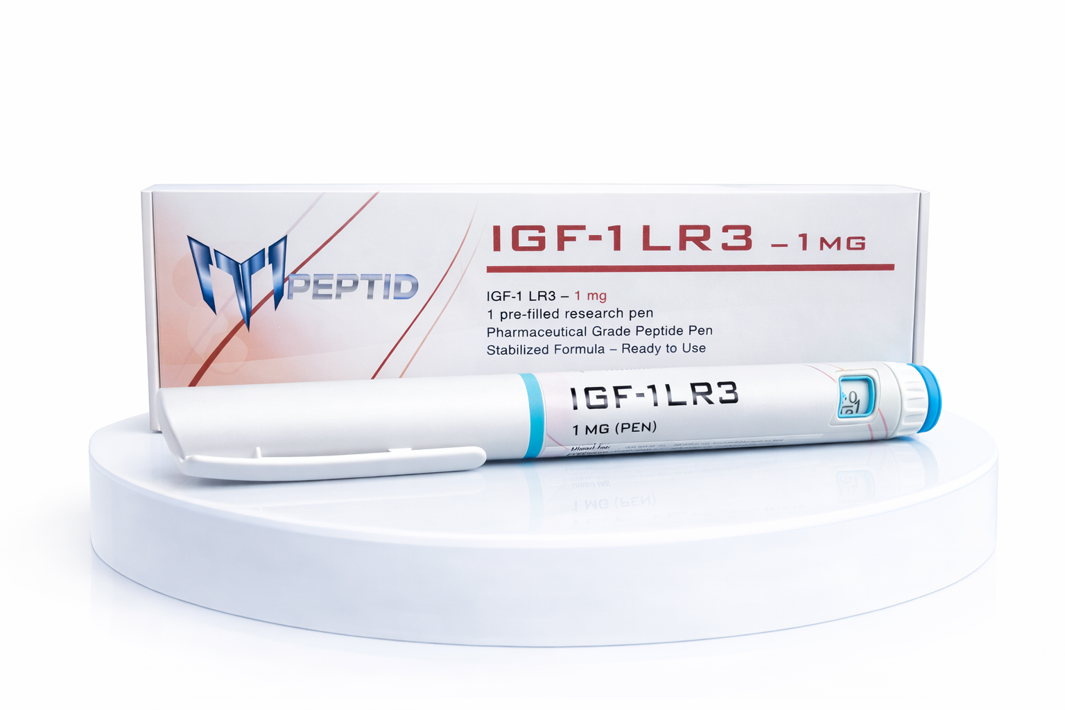 igf 1 lr3 beneficios IGF-1 (Receptor Grade) 1mg IGF-1 LR3 0.1mg crecimiento